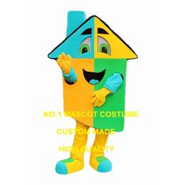 blue mascot costume for adult hot sale cartoon villa house home advertising costumes carnival fancy dress kits 2919 Mascot Costumes
