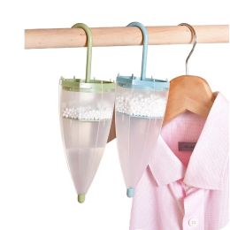 Umbrella Shape Wardrobe Dehumidifier for Home, Hanging Clothes Dryer, Moisture Proof Desiccant, Reusable Absorber Box, 1Pc