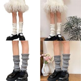 Women Socks Womens Knitting Ankle High Bandage Boot Long Tube Knitted Leg Sleeve Foot Covers Non Slip Warm Thick Pair Stockings