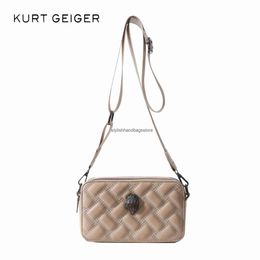 Cross Body Kurt Geiger Shoulder Bag 2024 Designer Luxury Camera Bags Fashion Trendy Ladies Zip Letter Small Square Bag Brand Women Handbag H240527 2PGJ