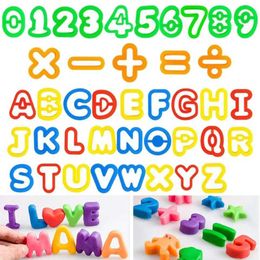 Clay Dough Modeling 15/26/41 pieces of game dough tool set letter and number DIY plastic mold model clay accessories adhesive molded childrens toys WX5.26