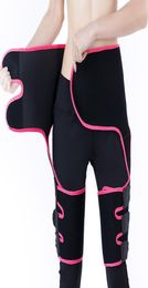 Waist Trainer Body Shaper High Waisted Thigh Trimmer Belt Slimming Women Neoprene Sweat Shapewear Belly Modelling Straps3280906