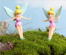 Cartoon Fairy Figurines Fairy Garden Miniatures Gnomes Pixie Dust Princess Miniature Fairy Figurine Mini Garden Resin Craft8099564