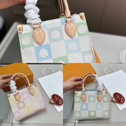 Mini Cross Body Designer Tote Bag Handbag Top Handle Women Bag Luxury Leather Purse Lady Bolso De Diseno Shop Beach Bags 240527