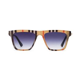 Occhiali da sole Stripe Stripe Square Women for Men Fashion Luxury Classic Designer Trend Driving Sun Glasses Eyewear Uv400sunglasses 1866