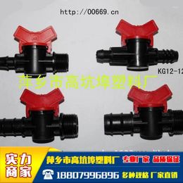 Decorative Plates 10PC Set Aquarium Farming Plastic Switch 2Points3Points1Inch Threaded Faucet Drip Irrigation Garden Cannula Valve