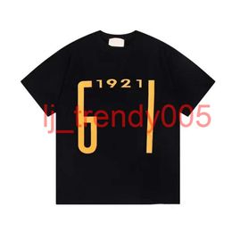 Mens designer shirt women tee technical printing letter leisure Tops classic short sleeve casual breathable letter-printed pure cotton lovers same clothing sd