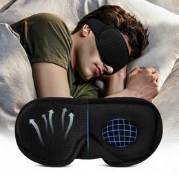 Sleep Masks Blocking Light Sleeping Eye Mask Soft Padded Travel Shade Cover Rest Relax Sleeping Blindfold Eye Cover Sleep Mask Eyepatch Q240527