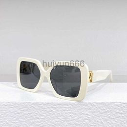 Mens Designer Sunglasses Mu New Large Frame Square Sunglasses 10ys Fashion Plate Frame Display Face Small UV Resistant Sunglasses Versatile Trend