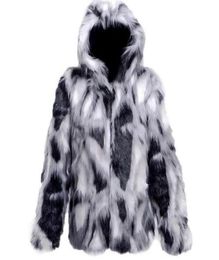 Personality winter thicken warm faux fo fur coats mens leather jacket slim casual jackets men jaqueta de couro plus size 6XL1923622