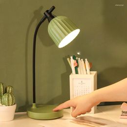 Table Lamps Learn Read Eye Protection Lamp With Three Levels Of Dimming USB Charging Night Light Bedroom Study LED Lights