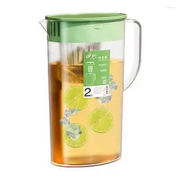 Water Bottles Infuser Pitcher Large Capacity Cold Kettle Refrigerator Drink 2L Iced Tea With Lid