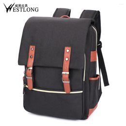 Backpack 3T52 Men Oxford Laptop Portable Women's Backpacks Female Casual Fashion Preppy Style School Bag