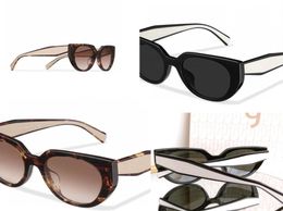SPR14W fashion sunglasses classic double wheel Colour matching retro plate full frame mens glasses UV400 lens female designer sungl9258615