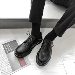 Dress Shoes Handmade Men's Leather Oxford Business Work Comfortable Wear-Resistant Lace-up High Quality