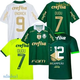 23 24 25 Palmeiras Soccer Jerseys 2023 2024 2025 ENDRICK RONY DUDU G.GOMEZ R.Veiga MENINO PIQUEREZ CERQUEIRA BRENO ZE RAFAEL football men women shirt 4XL