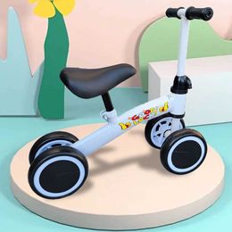 Bikes Ride-Ons Childrens balance bike 1-3 year old baby balance bike 4 silent wheels without pedals training bike Childrens balance bike Y240527972J