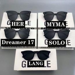 GM Sunglasses Mirror Women Men Designer Sunglasses Oversized Frame Elegant Sun Glasses With Box 250H