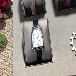 Orologi da polso alla moda un unico arco digitale orologio davano ledies servray vera lettere in pelle logo orologio da polso da donna galop orologi 301e