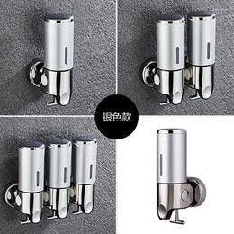 Liquid Soap Dispenser Single/Double/Triple Wall-mount Shower Bath Container Hand Sanitizer Divider Kitchen Bathroom Accessories