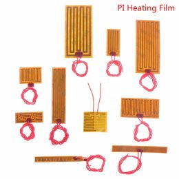 5V 12V 24V PI Heating Film Plate Polyimide Heating Electric Heated Panel Pad Mat Electrotherma Flexible Adhesive Foil Oil Heater