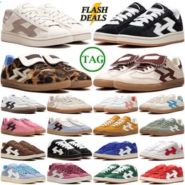 Free Shipping Men Women Designer Casual Shoes Sneakers Leopard Hair Black White Chalky Brown Gum Grey Royal Blue Green Orange Yellow Sports shoes Trainers Tennis