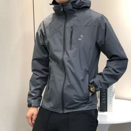 ARC jacket mens designer hoodie tech nylon waterproof zipper jackets high quality lightweight coat outdoor sports men coats 2024 1136ess