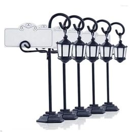 Other Event Party Supplies 5 Pcs Streetlight Shape Wedding Reception Place Card Holder Number Name Table Menu Picture Po Clip Stan Dhtvk