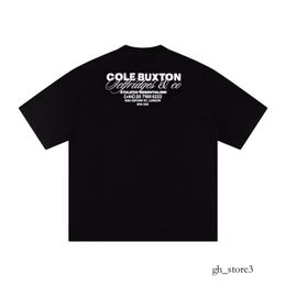 Designer Mens Womens Tshirts Cole Buxton T Shirt for Man 2024 Print Mens Tee and Short Womens Loose Silk Shirt Tees Men Tshirt Fashion Outdoor Leisure Size S-3xl 668