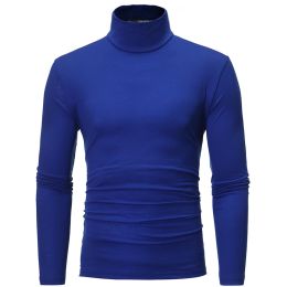Thermals Tops for Mens Cold Weather Long Sleeve Turtle Mock Neck Undershirt Base Layer Shirts Slim Fit Soft Lightweight T-Shirt