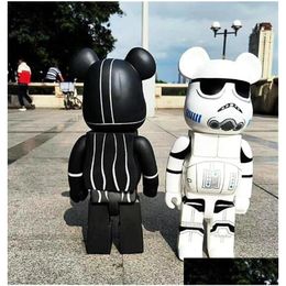 Movie Games New 700% 52Cm The Bearb Evade Glue Famous Characters Black And White Berb Art Work Model Decorations Gift Drop Delivery To Otqi8