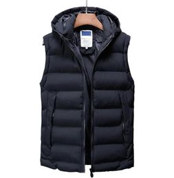 Vest Men New Stylish 2018 Autumn Winter Warm Sleeveless Jacket Army Waistcoat Men039s Vest Fashion Casual Coats Mens Thick8242311