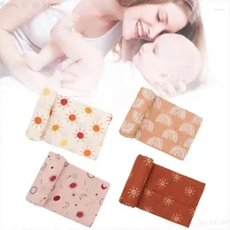 Blankets 1 Pc Pure Cotton Baby Receiving Blanket Infant Kids Swaddle Wrap Sleeping Warm Quilt Bed Cover Muslin