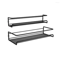 Kitchen Storage Spice Racks Wall Mount With Plenty Of Screws And Anchors Hanging Shelves For Cabinet