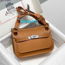 Leather Shoulder Bag Jyp Bags New Mini Bag Made of Genuine Leather Simple and Versatile Womens Bag Fashionable Single Shoulder Crossbody Bag T have logo WL66