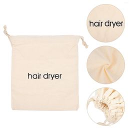 Storage Bags Hair Dryer Bag Drawstring Pouch Hairdryer Case Travel Container Sack Organizer Curling Blower Straightener Iron