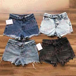 Frauen -Shorts Designer Blue Denim Shorts |Mid-Rise Summer Short Jeans für WomenRqr4