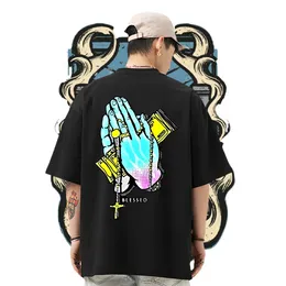 Fashion Design Mens T Shirts Plus Size Cartoon Tshirts Street Wear Crew Neck Cotton Breathable High Quality Top Tees