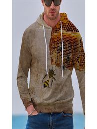 Fly design pattern men s 3D printing hoodie visual impact party top punk goth round neck high quality American sweatshirt hoodie2166691