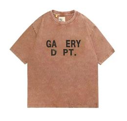 Men t shirt gallerydept designer t shirts loose gallrey Tee depts tshirt 100% cotton mens t shirt street hip hop t-shirt