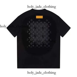 louiseviution shirt Men's designer t shirt Casual louiseviution man T-shirt Letters 3D Stereoscopic printed short sleeve luxury shirt luxury hip hop clothing 319