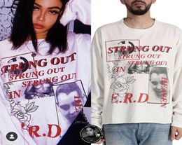 ERD Casual Oversized Long Sleeve Tee Tshirts Enfants Riches Deprives Distressed Vintage Graphic Shirts Men Women Hip Hop Streetwe5466610