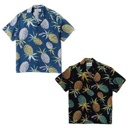 Summer Men's Shirts Print Beach Shirts Fashion Hawaiian Casual Blouses