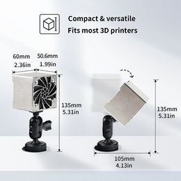 3D Printer Mini Heater Warm to Resin for Anycubic ELEGOO Creality LCD Specialty Accessories