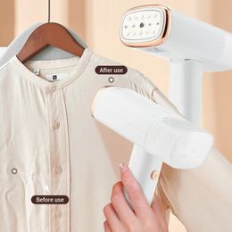 Garment Steamers 130ml Handheld Fabric Steamer FastHeat 1000W Iron Steam Cleaner for Home Travelling Portable 240528