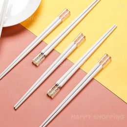 Chopsticks Not Easily Deformed Personality Mildew-proof Amber Household Kitchen Bar Supplies High Temperature