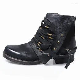 Boots Western Zapatos Mujer Ankle For Women Botas Black Genuine Leather Cowboy Cool Ladies Shoes Cowgirl