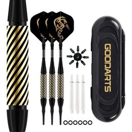 Darts 1 set of professional soft and cutting-edge dart set soft electronic dart needle set with a suitcase suitable for indoor games S2452855