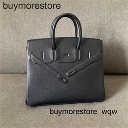 Bk Shadow Handbag 7a Swift Leather Handswen Genuine Leather Handswen Designer Women's logoJKVRNMX6