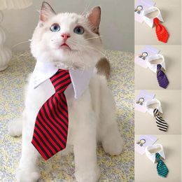 Dog Collars Adjustable Bow Tie Necktie Pet Holiday Weddings Puppy Cat Grooming Formal Comfortable Neck Collar Accessories